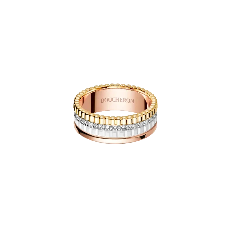 Anello Quatre White Edition Small