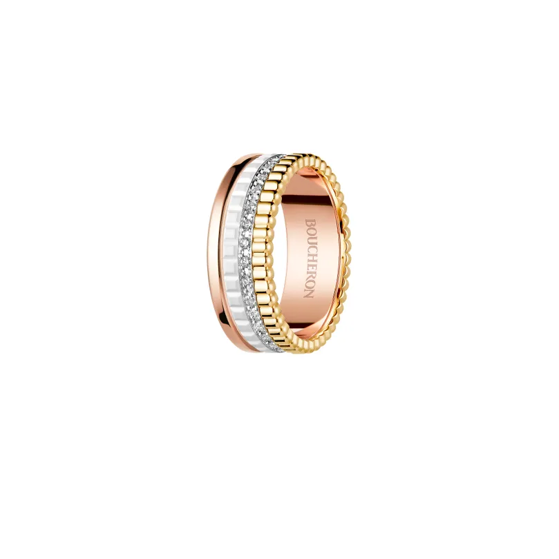 Anello Quatre White Edition Small - Image 2