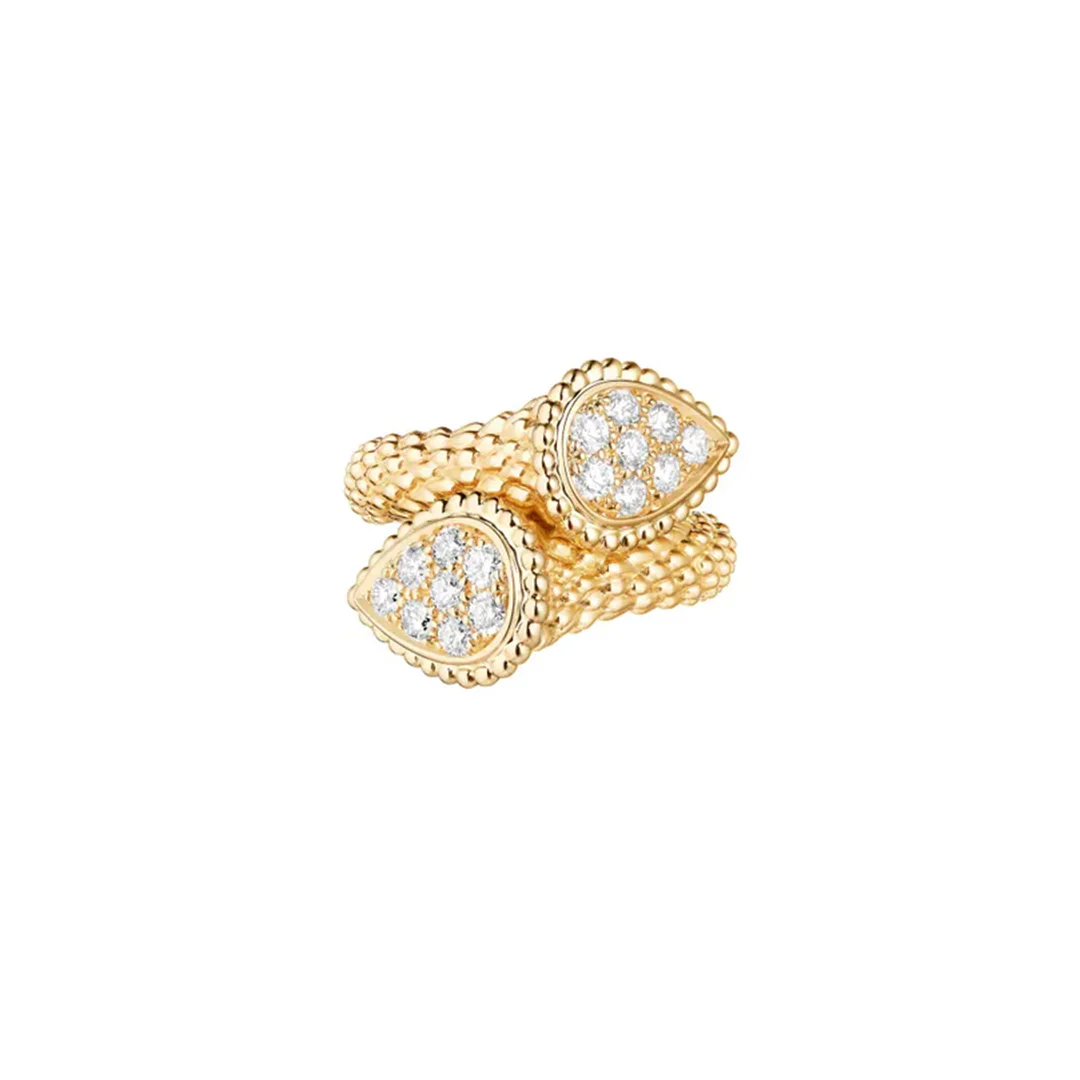 Anello Serpent Bohème Toi et Moi S Motif - Image 3