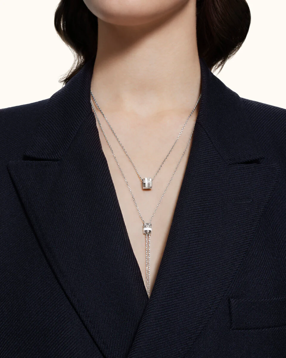 Collana Quatre white edition, modello L - Image 2