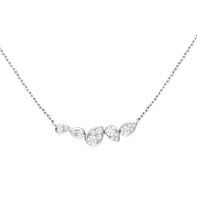 Collana Joséphine Ronde d'Aigrettes