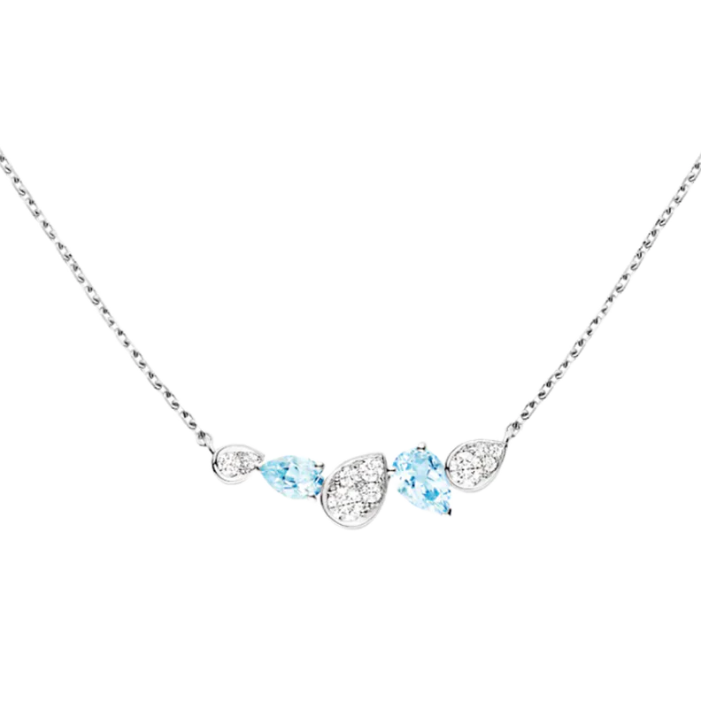 Collana Joséphine Ronde d'Aigrettes