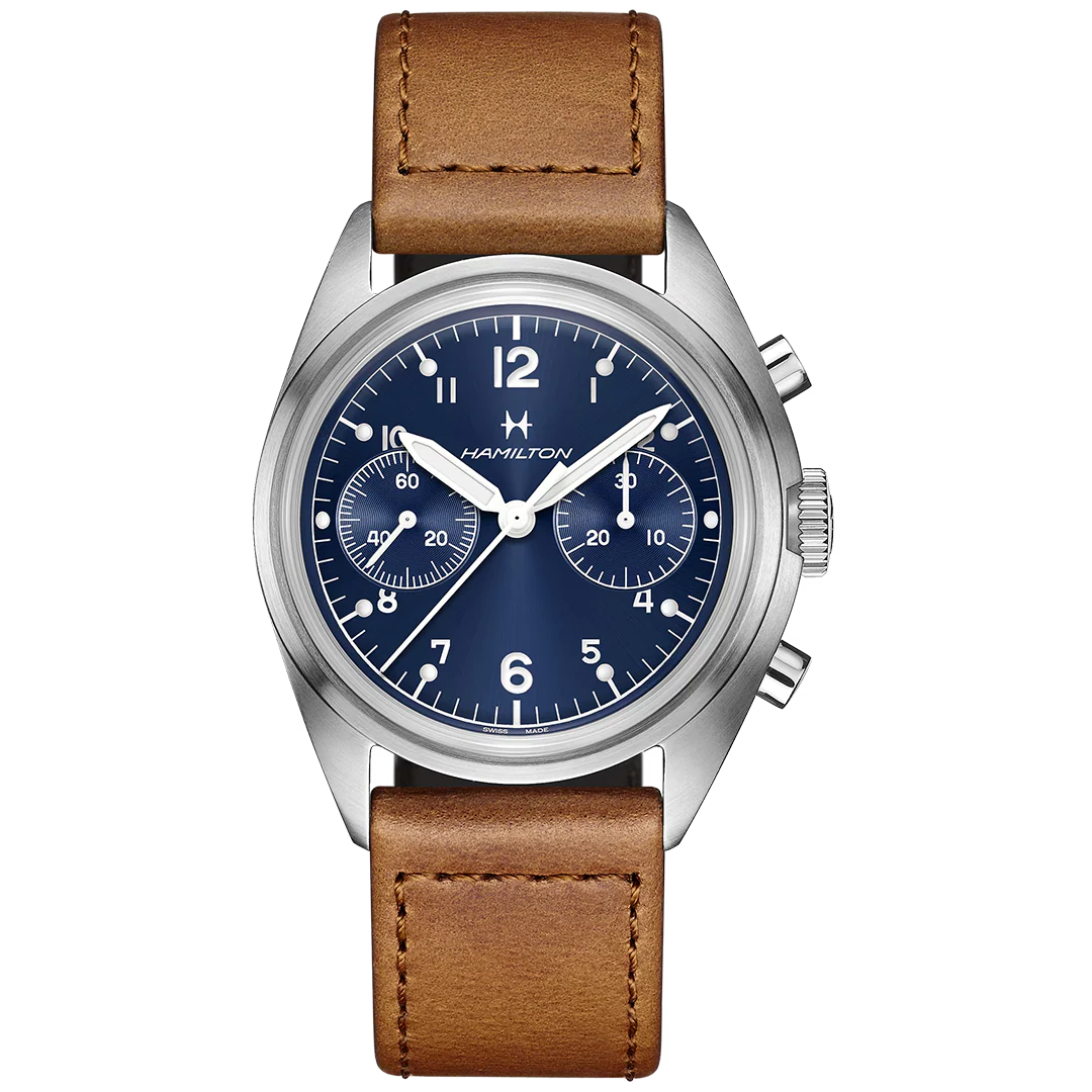 Khaki Aviation Pilot Pioneer Mechanical Chronograph