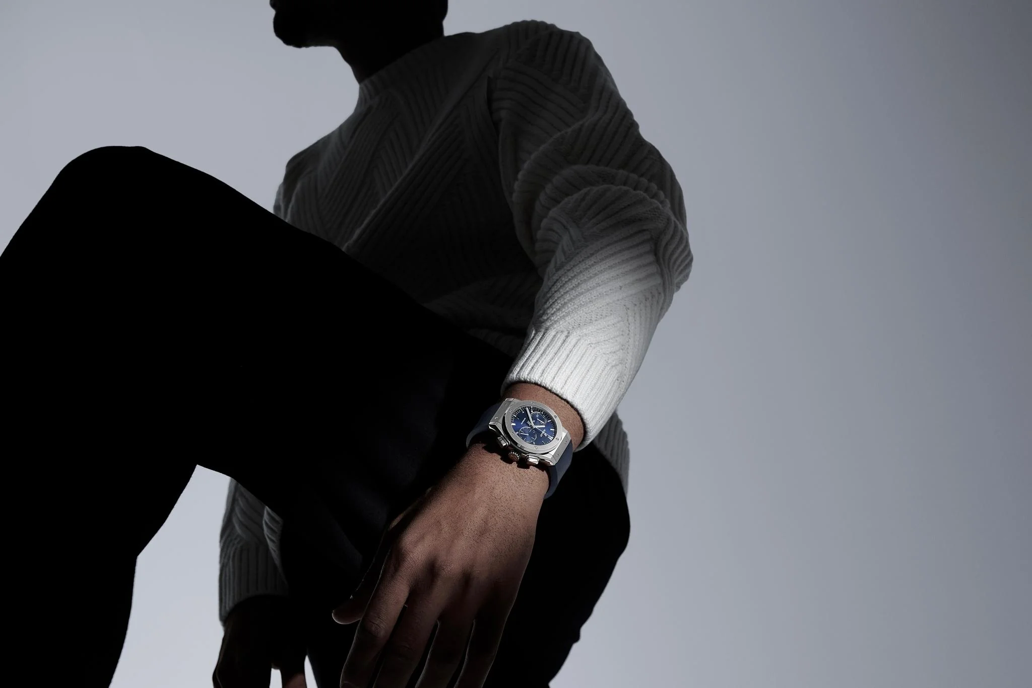 Classic Fusion Chronograph Titanium Blue - Image 2
