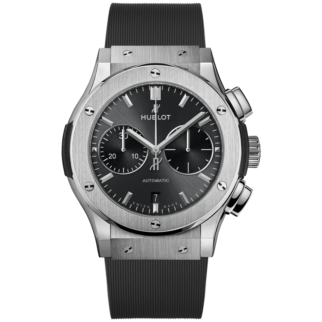 Classic Fusion Racing Grey Chronograph Titanium
