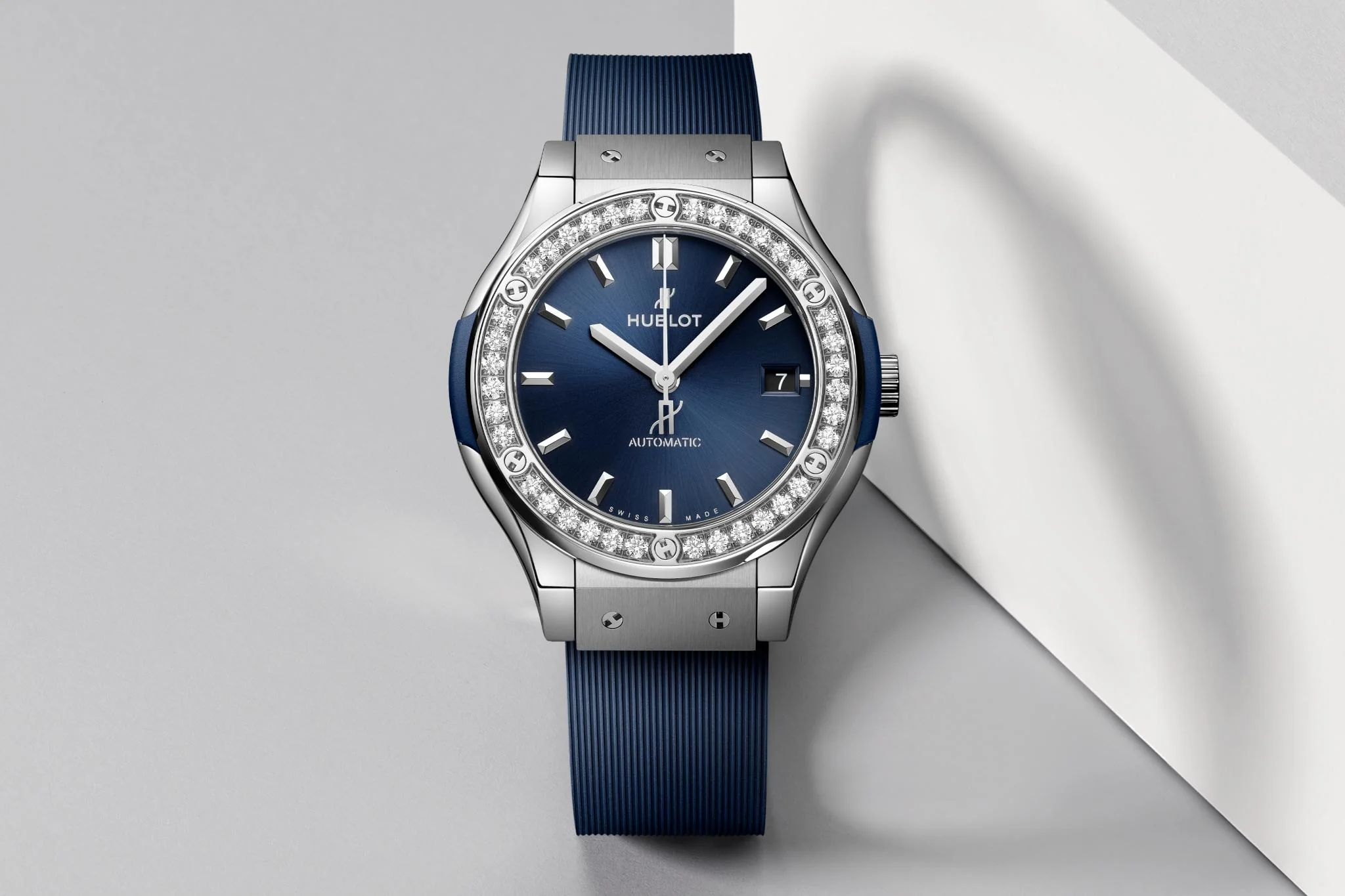 Classic Fusion Titanium Blue Diamonds - Image 2