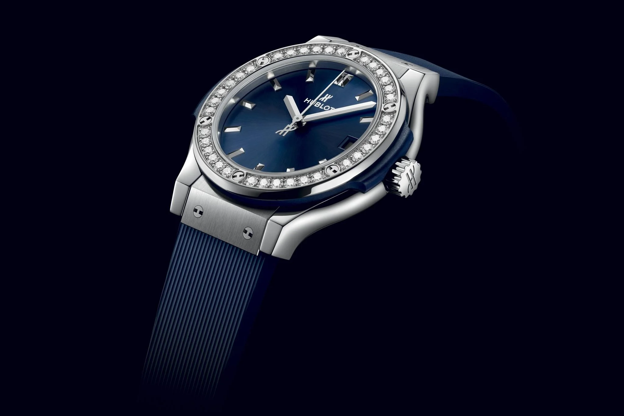 Classic Fusion Titanium Blue Diamonds - Image 4