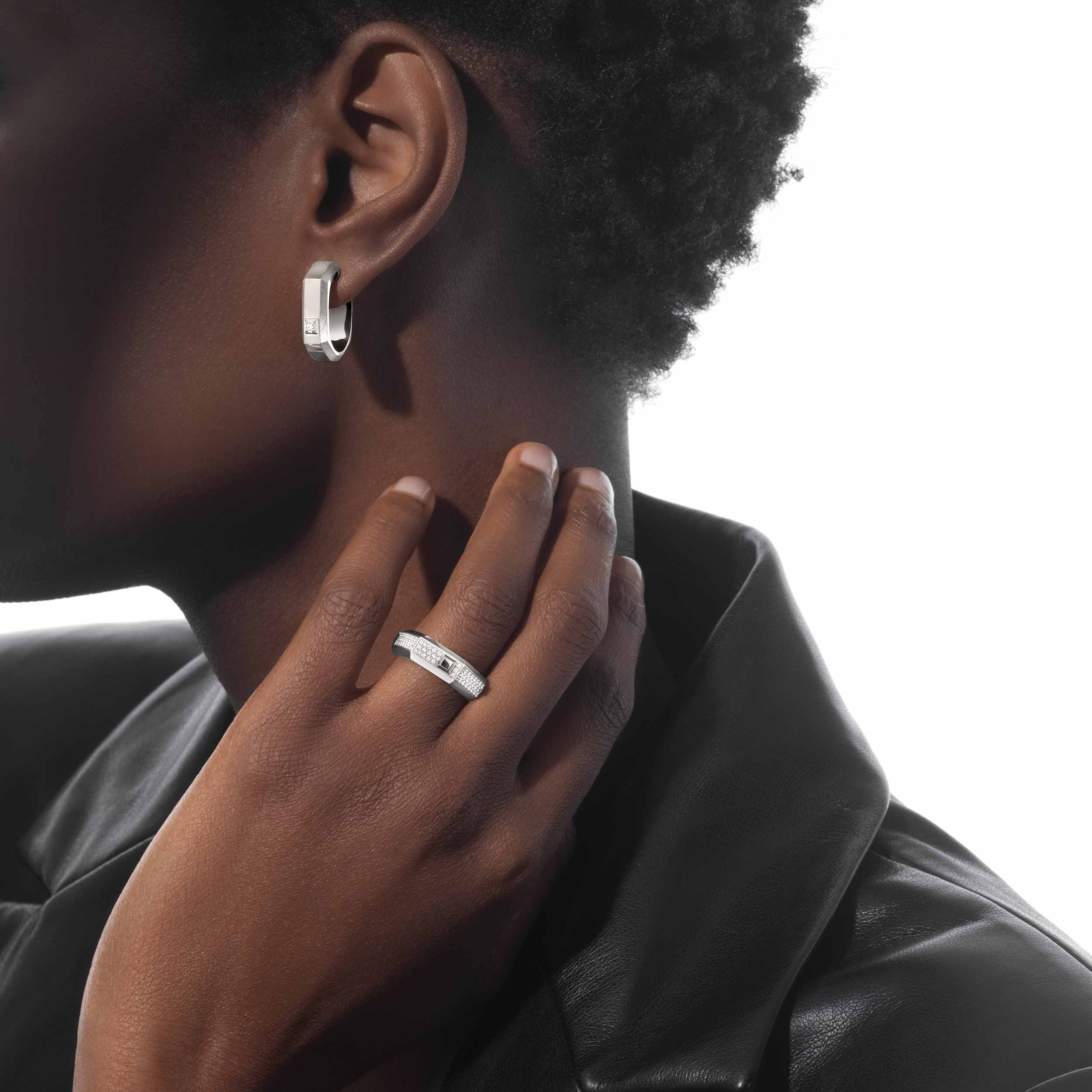Anello Moderniste con pavé MM - Image 2