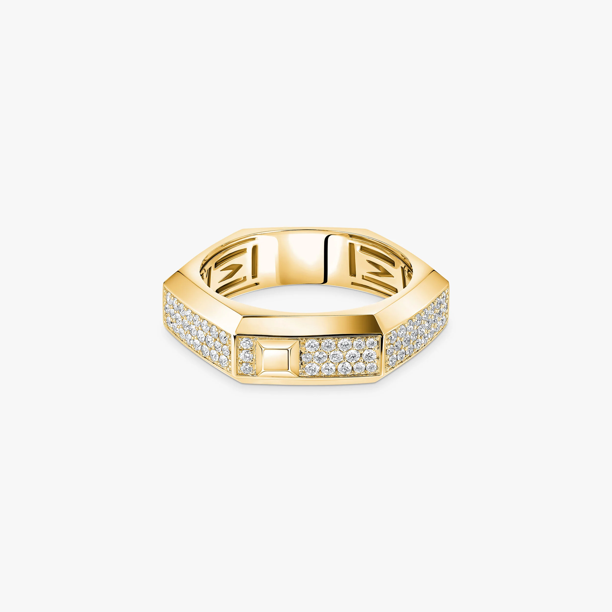 Anello Moderniste con pavé MM - Image 3