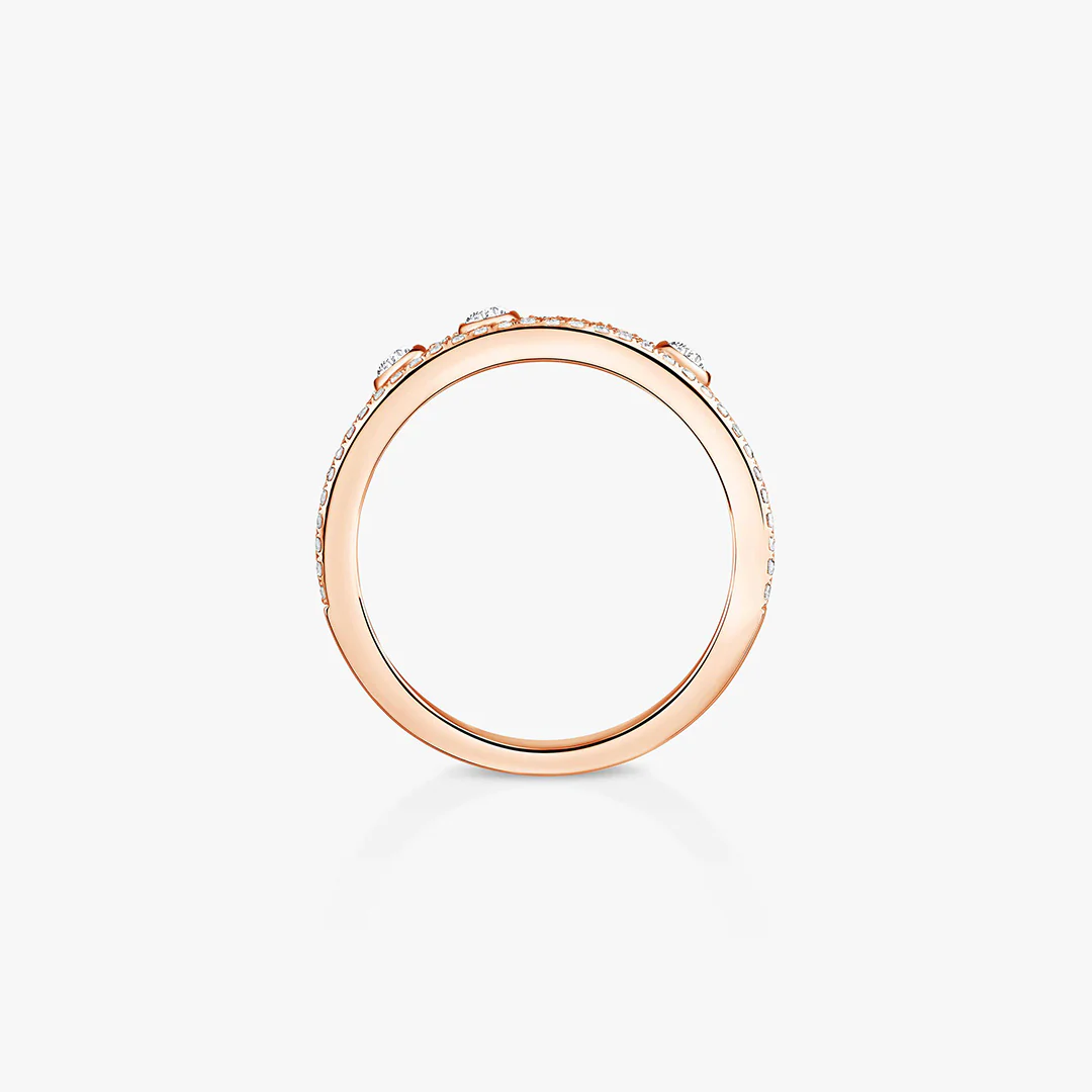 Anello Move Romane con pavé - Image 5