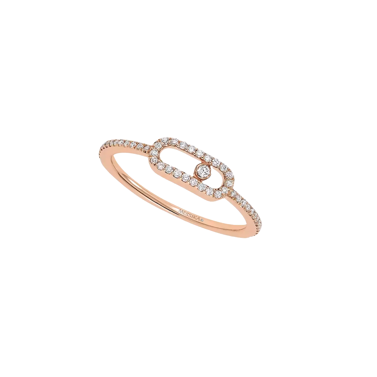 Anello Move Uno Pavé