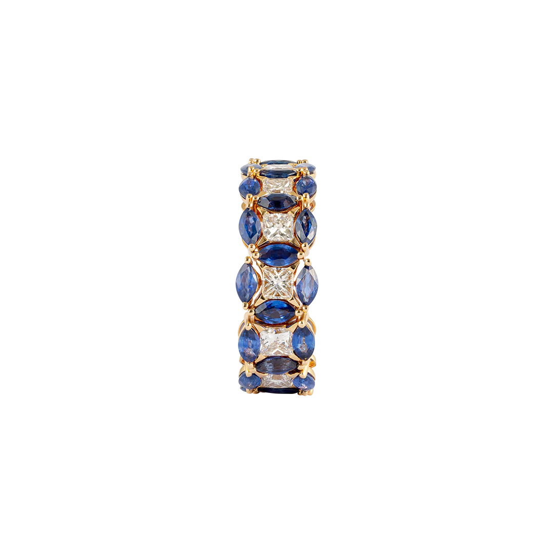 Anello Diade Full Pavé in oro rosa - Image 3