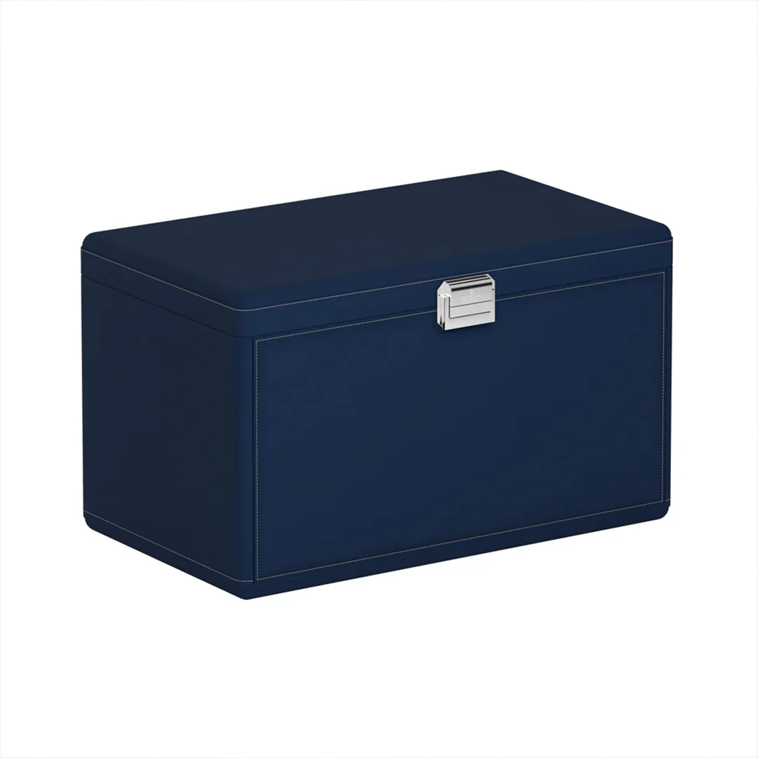7RT Pelle Blu Notte/Crema - Image 2