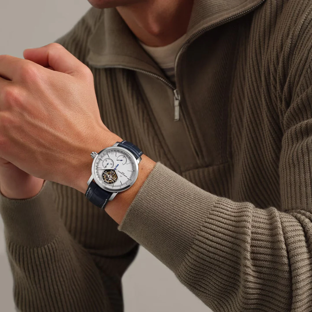 Traditionnelle Tourbillon Cronografo Collection Excellence Platine - Image 3